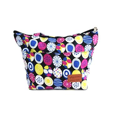 Imagem de Nécessaire Térmica 2 Compartilhamento Isolados F-010 (Preto-Colorido)