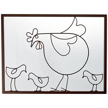 Imagem de QUADRO GALINHA COM PINTINHOS