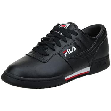 Imagem de Fila Men's Original Fitness Fashion Sneaker, Black/White/Red, 13 M US
