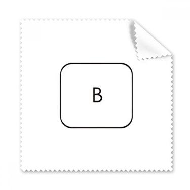 Imagem de Teclado Symbol B Art Deco Presente Fashion Pano de Limpeza para Tela de Telefone, 5 peças
