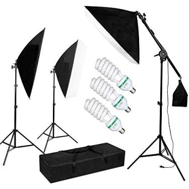 Imagem de SoftBox Para Iluminação de lampada 50x70cm Instalação Rápida