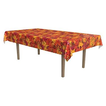 Imagem de Beistle Toalha de mesa de folha de outono