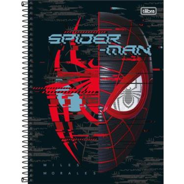 Imagem de Caderno Espiral Spider Man Capa Dura 1 Matéria 80 Folhas Ms - Tilibra