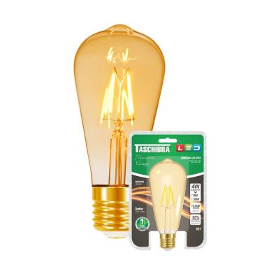 Imagem de Lâmpada Led Filamento Vintage ST64 Taschibra E27 Bivolt