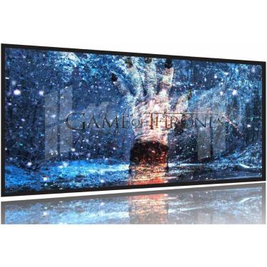 Imagem de Quadro Decorativos Game of Thrones 130x60 Moldura Preta 2x2