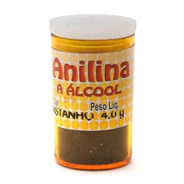 Imagem de Anilina a Álcool Glitter em Frasco de 4 gr à 6 gr Castanho