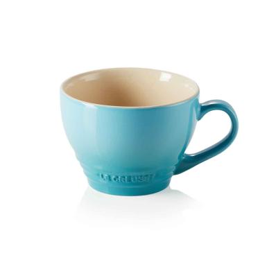 Imagem de Caneca Bistrô 400 ml Azul Caribe Le Creuset