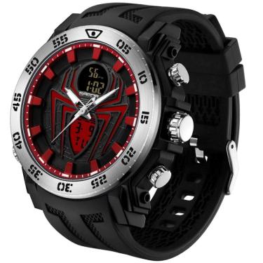 Imagem de Relógio Masculino Esportivo Display Duplo Criativo Design A Prova D`água