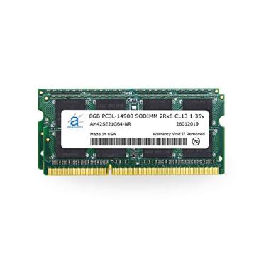 Imagem de Adamanta Atualização de memória Apple de 16 GB (2 x 8 GB) para iMac de 27 polegadas DDR3/DDR3L 1867Mhz PC3L-14900 SODIMM 2Rx8 CL13 1,35 V RAM