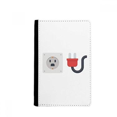 Imagem de Tomada tomada circuito diagrama padrão porta passaporte notecase burse carteira capa cartão bolsa, Multicolor