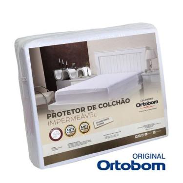 Imagem de Protetor P/Colchão Impermeável Ortobom Queen 1,60 X 2,00cm - Cláudia C