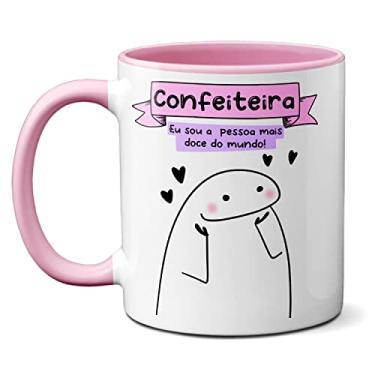 Imagem de Caneca Confeiteira Eu Sou A Pessoa Mais Doce Do Mundo Fofa (Rosa)