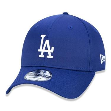 Imagem de Bone 9Forty Mlb Los Angeles Dodgers Aba Curva Snapback Azul New Era
