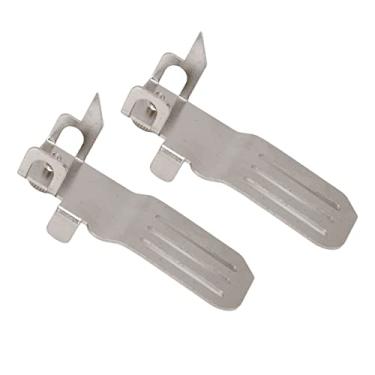 Imagem de Clipe de Fita Métrica, Três Slots de Instalação Suporte de Fita Métrica Amplamente Aplicável para Carpintaria