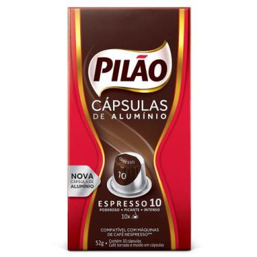 Imagem de Cápsulas De Café Pilão Espresso 10 - Compatíveis Com Nespresso - 10 Un