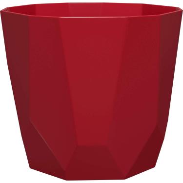 Imagem de Vaso Cachepot Diamante 16 X 15 Cm Vermelho