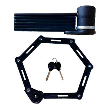 Imagem de Cadeado Bike Moto Bicicleta 69cm Dobrável Revestido