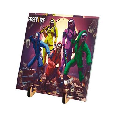Imagem de Azulejo 15x15 com pézinho CN Free Fire Fantasia