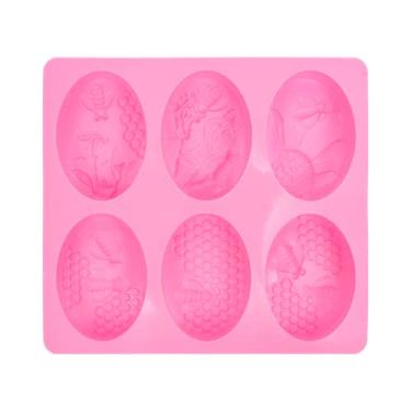 Imagem de BESPORTBLE Sabonete Favo de Mel da Abelha Do Mel de Silicone Fondant Mold Handmade Soap Mold Forma De Chocolate de Sobremesa Doces DIY Vela Molde para de Casa Backing