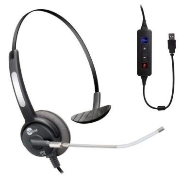 Imagem de Headset Usb Voip Htu-310 Top Use Tubo De Voz Removível