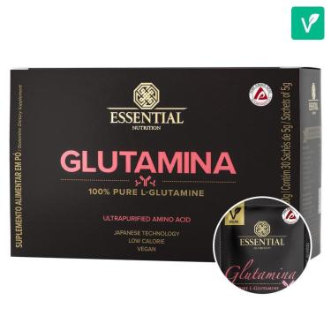 Imagem de Glutamina Box (30 Sachês) Essential Nutrition-Unissex