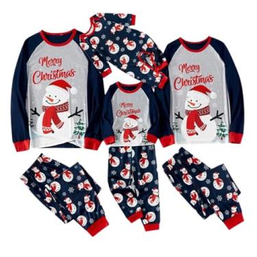 Imagem de Conjunto de Natal para a família Conjunto de Natal com estampa de Papai Noel e calça para a família, Infantil, 3T