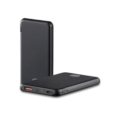 Imagem de Gshield Carregador Portátil Power Bank Universal com 1 saída USB 2.4A + 1 USB C Power Delivery, Led Indicador de Bateria, Powerfast (10.000 mAh)