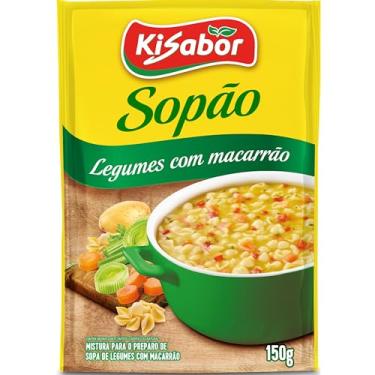 Imagem de KiSabor Sopão De Legumes Com Macarrão Kisabor 150 Gramas
