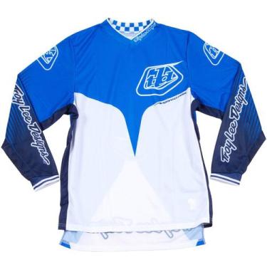 Imagem de Camisa Motocross Troy Lee Gp Speedshop Azul - Troy Lee Designs