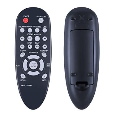 Imagem de AK59-00156A Controle remoto de substituição compatível com Samsung DVD Player DVD-E370 DVD-E365 DVD-E360/XU DVD-E360/ZA DVD-E360K DVD-E360 DVD-E350