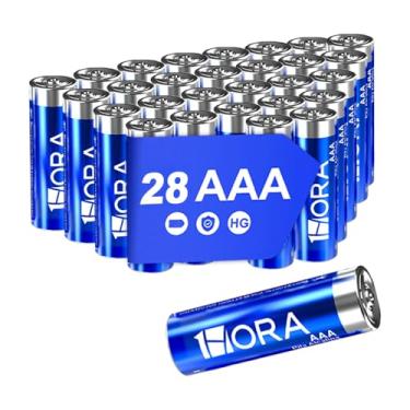 Imagem de Pilhas Alcalinas AAA 1.5V 1Hora Pacote com 28 Unidades