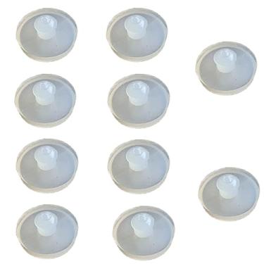 Imagem de XHLIZHU 10 batentes de pedal de freio 32876-36000, 32876-25000, 32876-4b000 são adequados para almofadas de borracha de freio de veículos Hyundai Kia