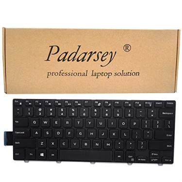 Imagem de Padarsey Novo teclado retroiluminado dos EUA compatível com Dell Inspiron 14 3000 (3441), (3442)|14 5000 (5442), (5445), (5447), (5448), (5451)|14 7000 (7447)| Latitude 14 3000 (3450), (3460), (3470),