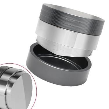 Imagem de DIBTSA Distribuidor de café de 58,5 mm, ferramenta de distribuição de café expresso, nivelador de café de profundidade ajustável, acessórios de café para barista, compatível com ECM, Gaggia, La