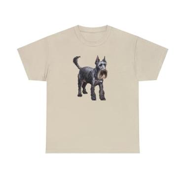 Imagem de Camiseta unissex de algodão pesado Cesky Terrier, Arena, XXG