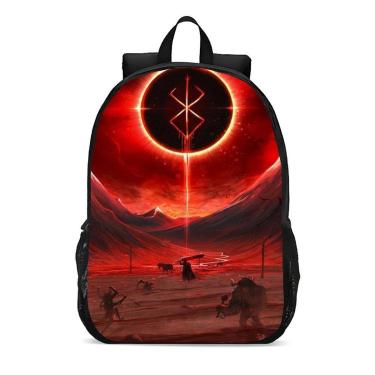 Imagem de Mochila Escolar Infanto Juvenil Anime Berserk Guts Novidades 0182-Unissex