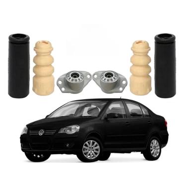 Imagem de Kit batentes traseiros sampel volkswagen polo sedan 1.6 2.0 2008 A 2012