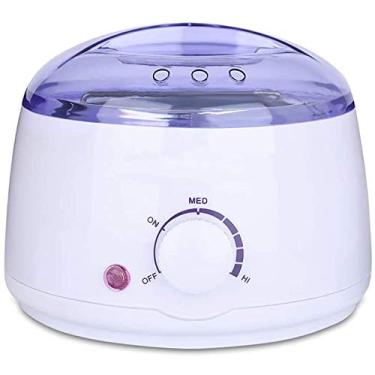 Imagem de Aquecedor e aquecedor de cera elétrico profissional para creme macio e quente de parafina e cera em tiras | Derretidor de cera para depilação com temperatura ajustável para resultados de qualidade de