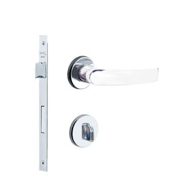 Imagem de Fechadura Papaiz Banheiro MZ 950 Cromado