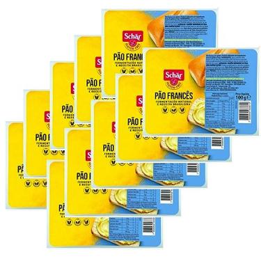 Imagem de Pão Francês Sem Glúten Sem Lactose Schär - 10 pacotes de 100g