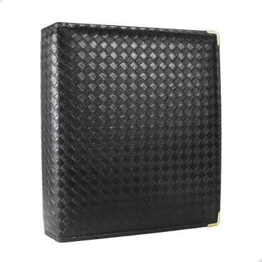 Imagem de Álbum Fichário Cédulas Moedas Selos Cartão Telefônico 28x21 3D Fosco P