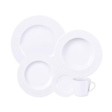 Imagem de Aparelho De Jantar Tramontina Ingrid Em Porcelana 20 Peças