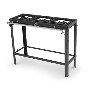 Imagem de Fogão 3 Queimadores Simples Grelha 32x32 Pms-300 - Progás