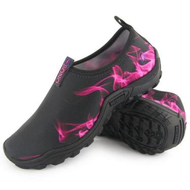 Imagem de Sapatilha Feminina Neoprene Náutica Aquática Bono Impermeável Trilha C