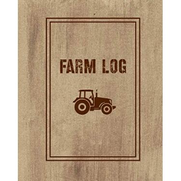 Imagem de Farm Log: Record Keeping Livestock Book, Equipment Maintenance, Repair, Income & Expense Ledger Logbook Journal