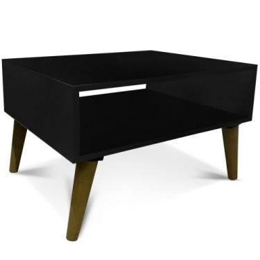 Imagem de Mesa De Centro Decorativa Nicho Pé Palito Sala Porta Revista MDF - Gen