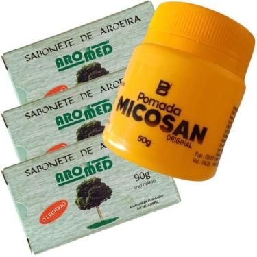 Imagem de Kit Completo Aroeira Micosan: Cuidados Essenciais para a Pele - MICOSA