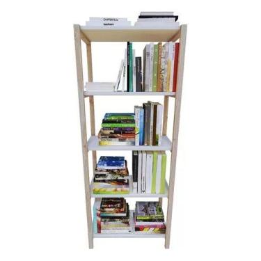 Imagem de Mesa De Estudo C/ Armário Modular Madeira Natural - Technox