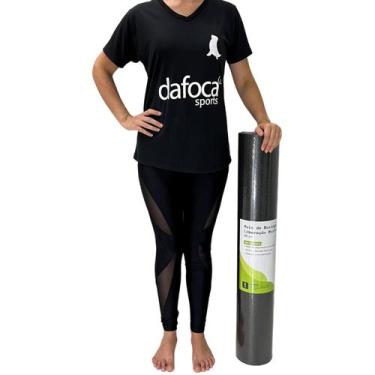 Imagem de Foam Roller Massagem E Liberação Miofascial em EPE 90x15cm DS1070 Pret