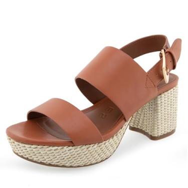 Imagem de Aerosoles Sandália feminina de salto Camilia, Combo de pão de gengibre, 11 Wide